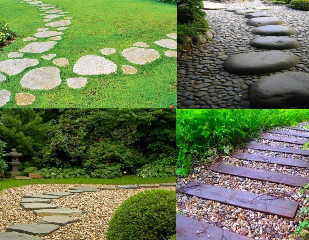 Виды садовых дорожек