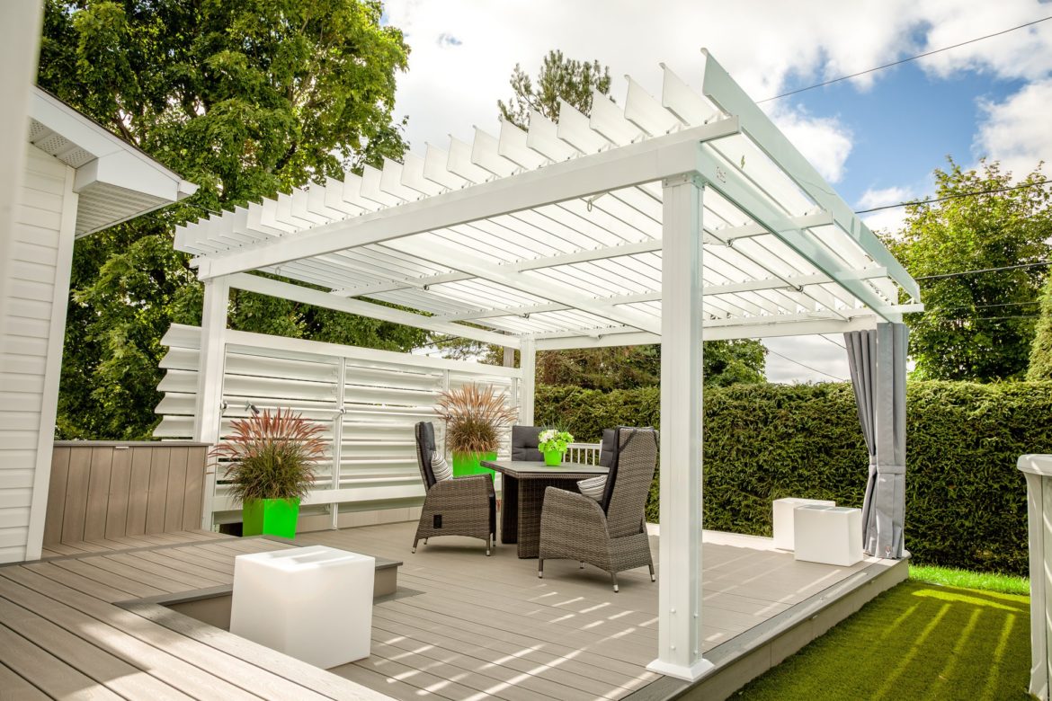 Пергола в дизайне сада