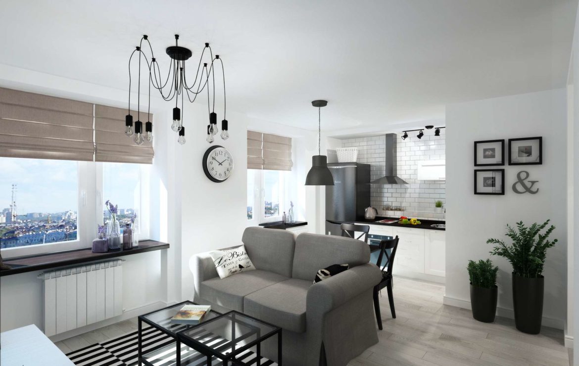 Квартира-студия. Создание интерьера